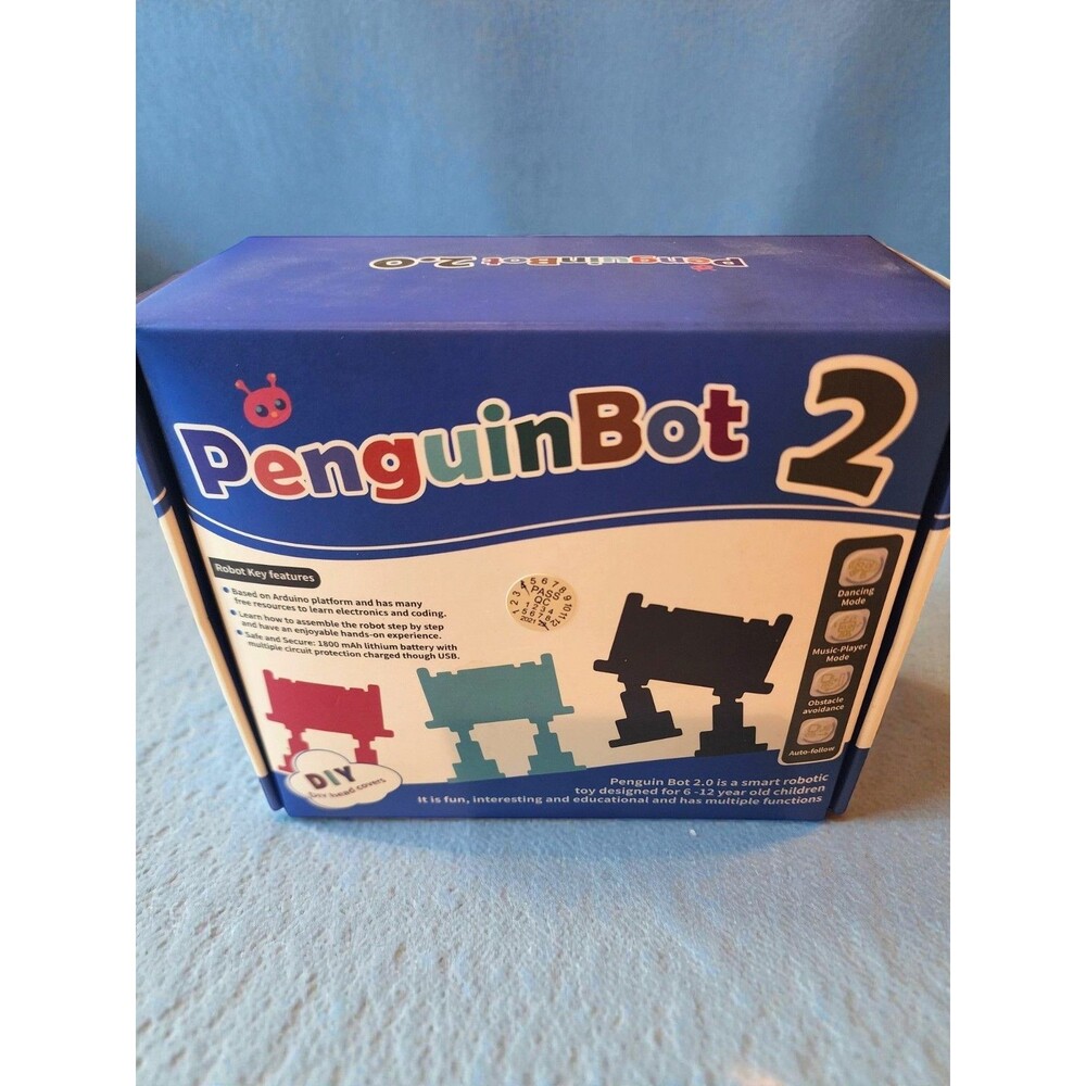 Elegoo Penguin Bot 2.0 Biped Robot Kit Arduino STEM Project Coding Toy Kids - Picture 5 of 5